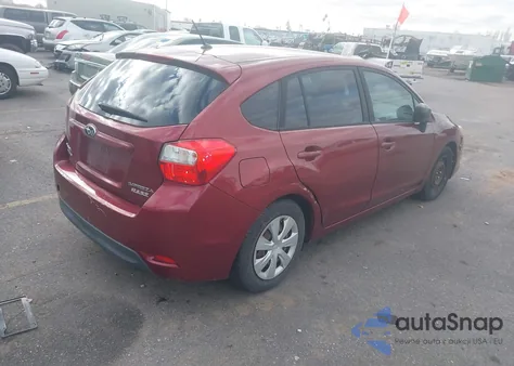 2012 Subaru Impreza 2.0I z USA, uszkodzony, nr VIN JF1GPAA6XCH206053